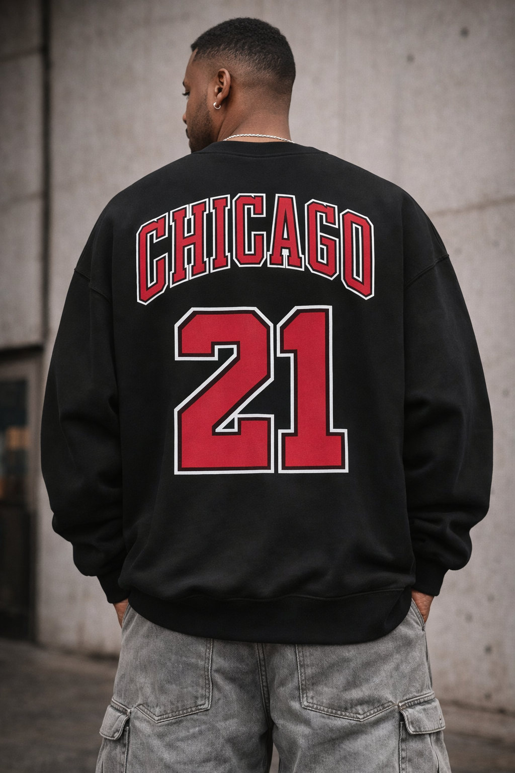 Chicago - Unisex Oversized Sweatshirt