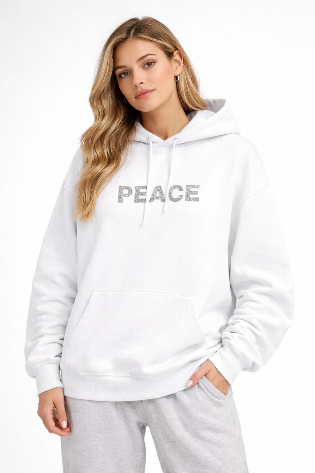 Peace - Unisex Oversized Hoodie