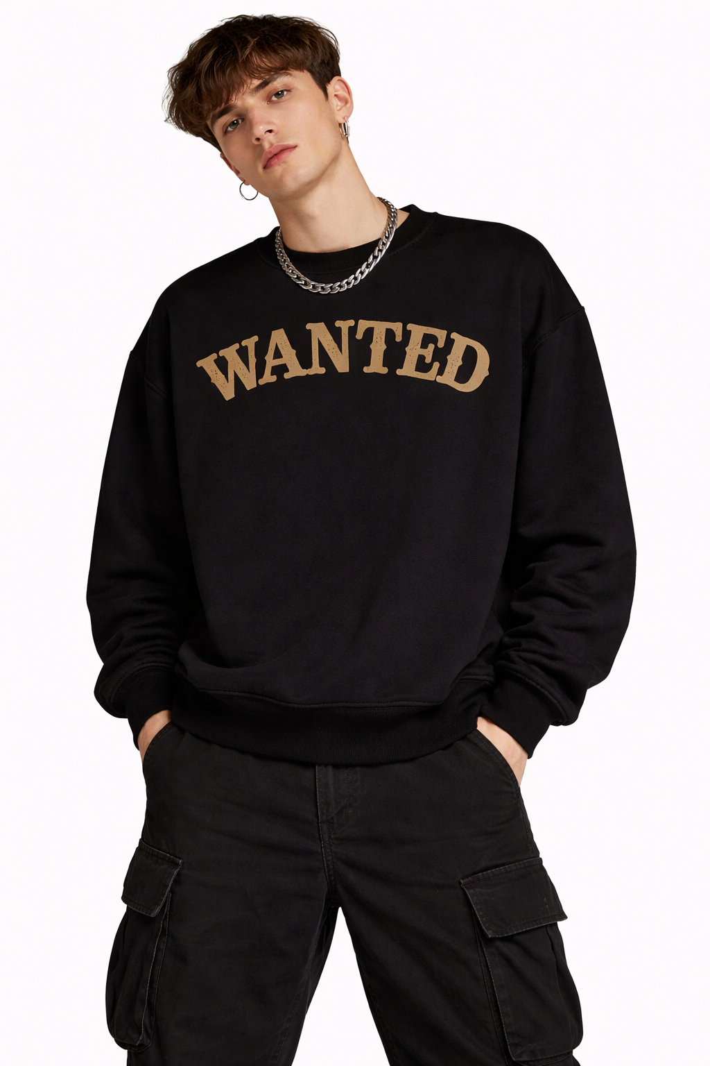 Wanted Cowboy - Men's Sweatshirt