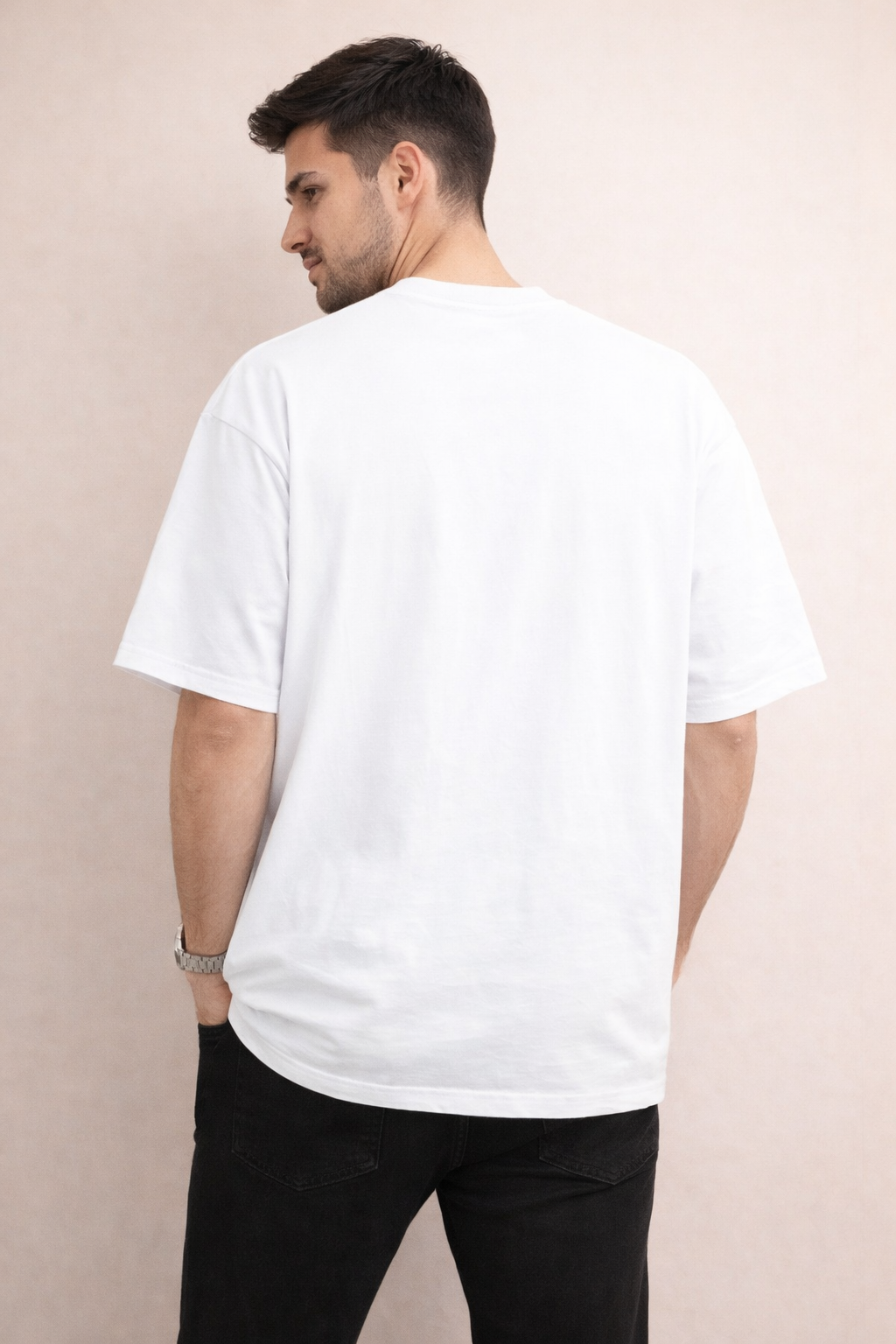 Spider Emblem - Men’s French Terry Oversized Tee