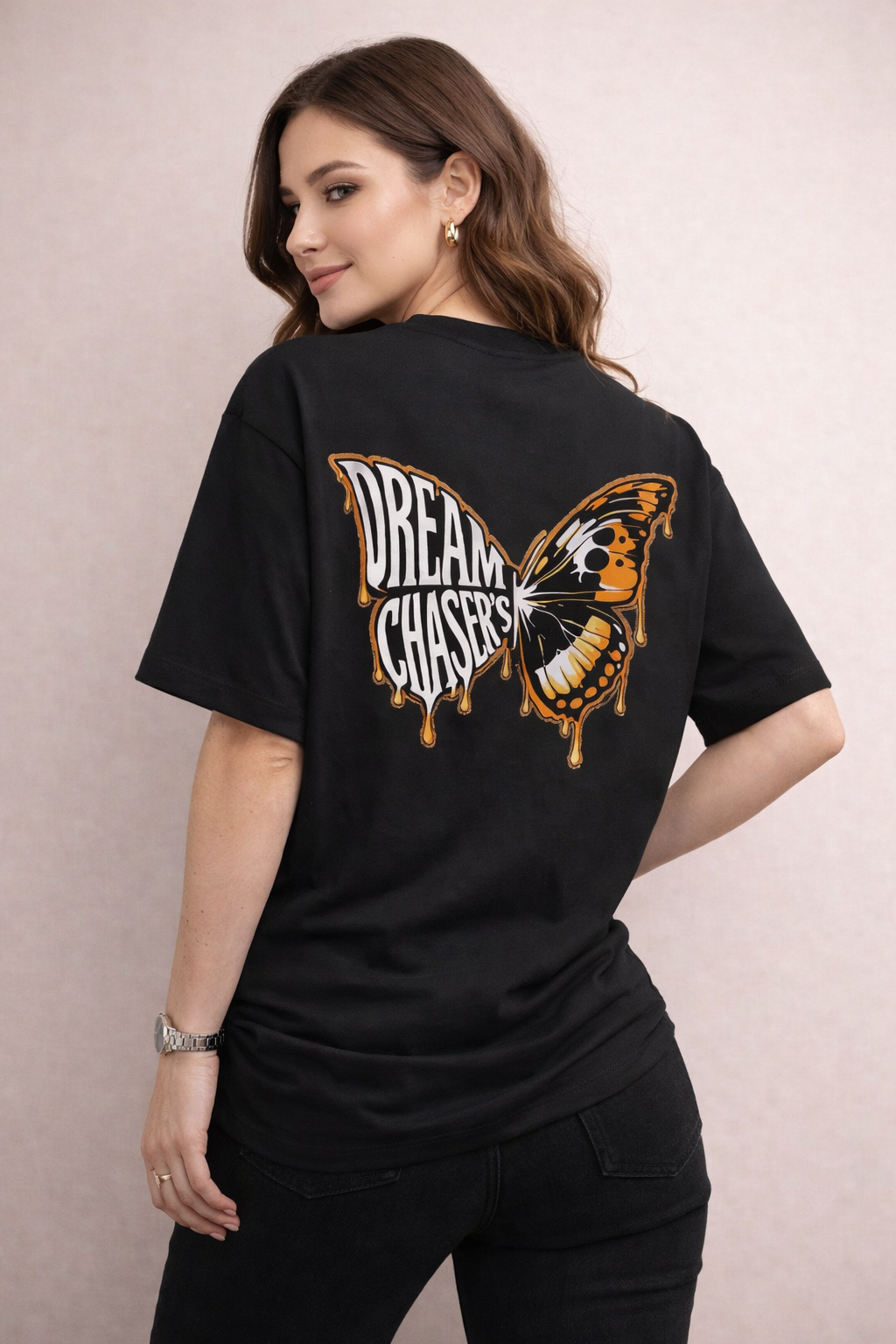 Dream Chaser’s - Women’s French Terry Oversized Tee