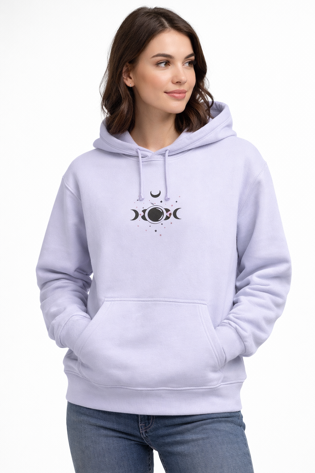 Moon & Stars - Unisex Oversized Hoodie