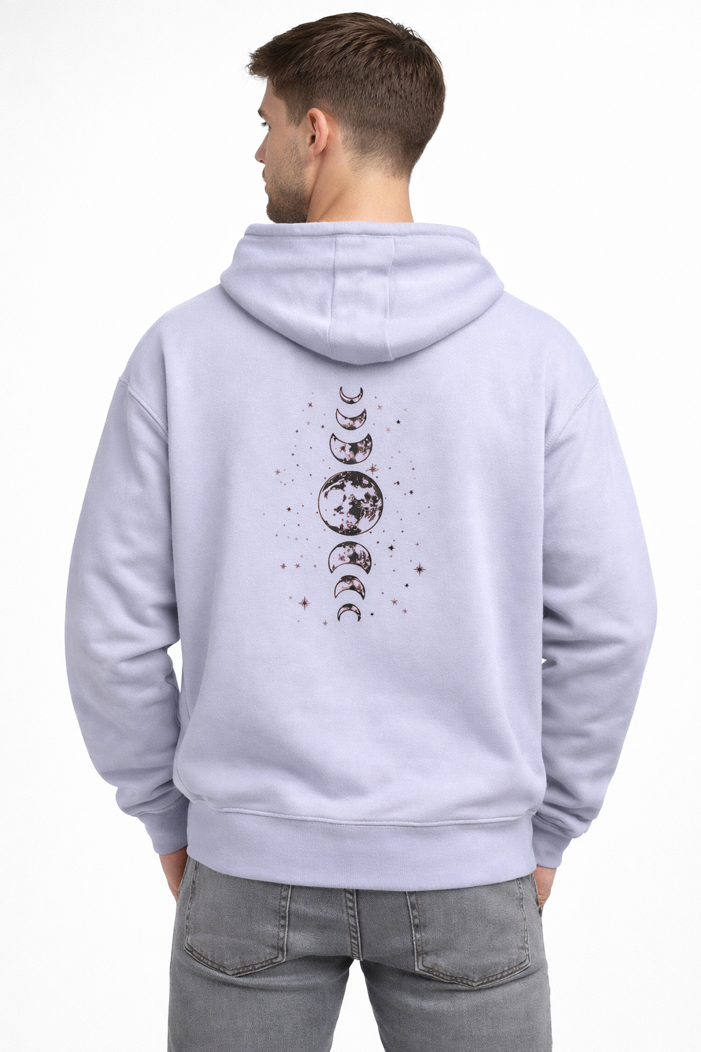 Moon & Stars - Unisex Oversized Hoodie