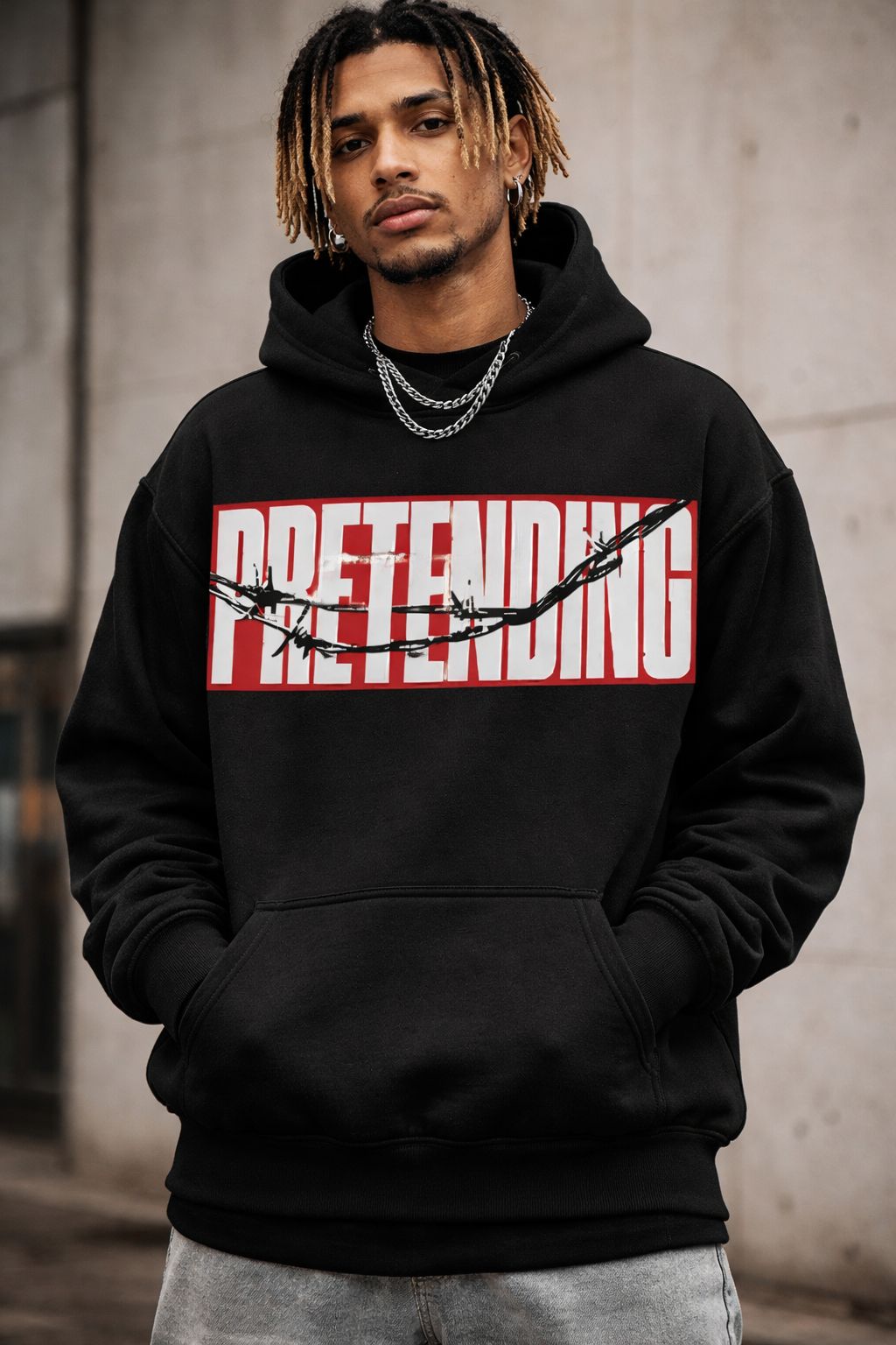 Pretending - Unisex Oversized Hoodie