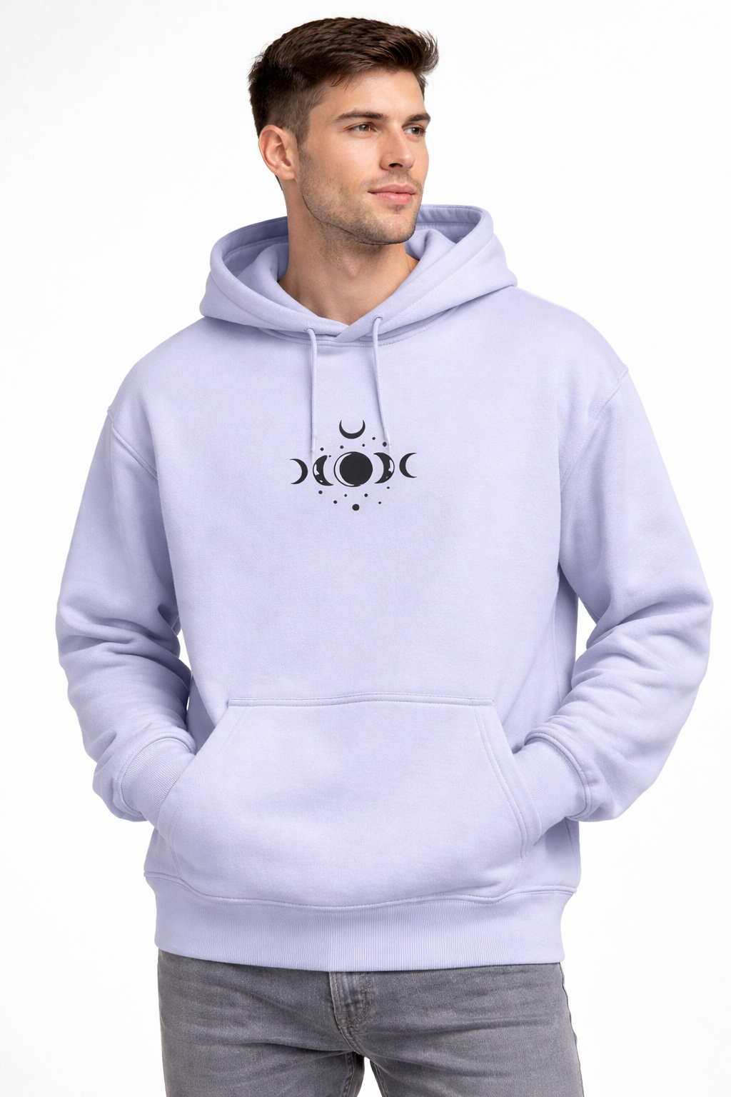 Moon & Stars - Unisex Oversized Hoodie